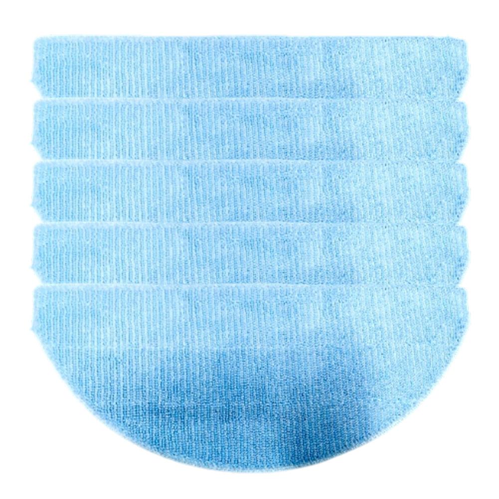 Washable Reusable Microfiber Mop Cloth Kit For ILIFE A30/A30 Pro Robot Vacuum And Mop, Blue, 2/5 Pcs