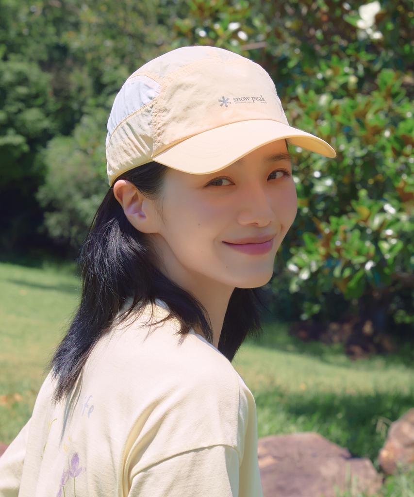 SNOWPEAK APPAREL Lightweight Taslan Color Block Cap (S26Mufcp74) Light Yellow