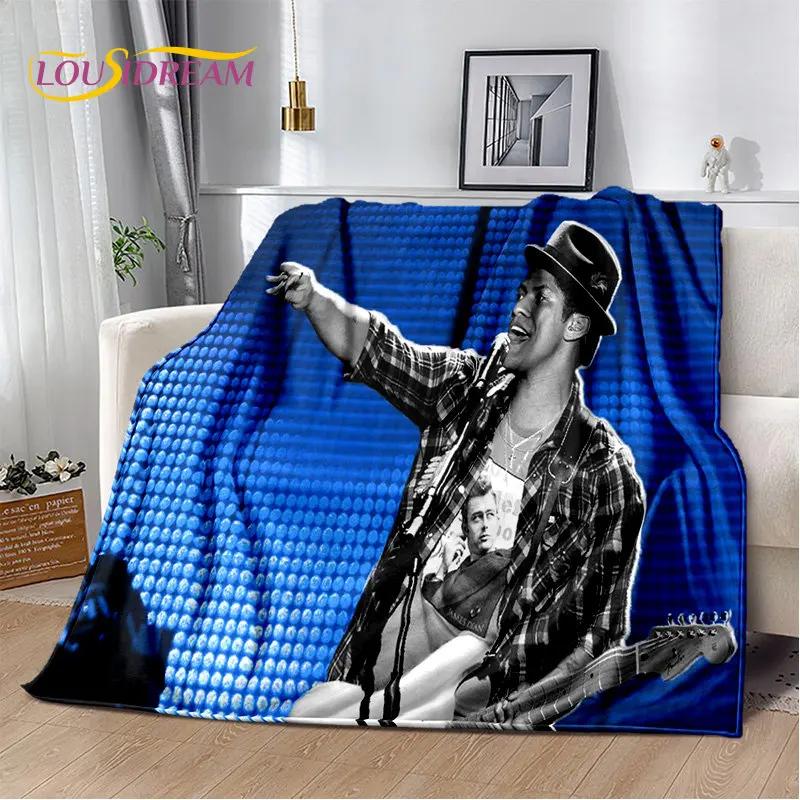 D HD Bruno Mars Singer Star Soft Plush Blanket Flannel Throw for Living Room Bedroom Bed Sofa Picnic Kids Cover
