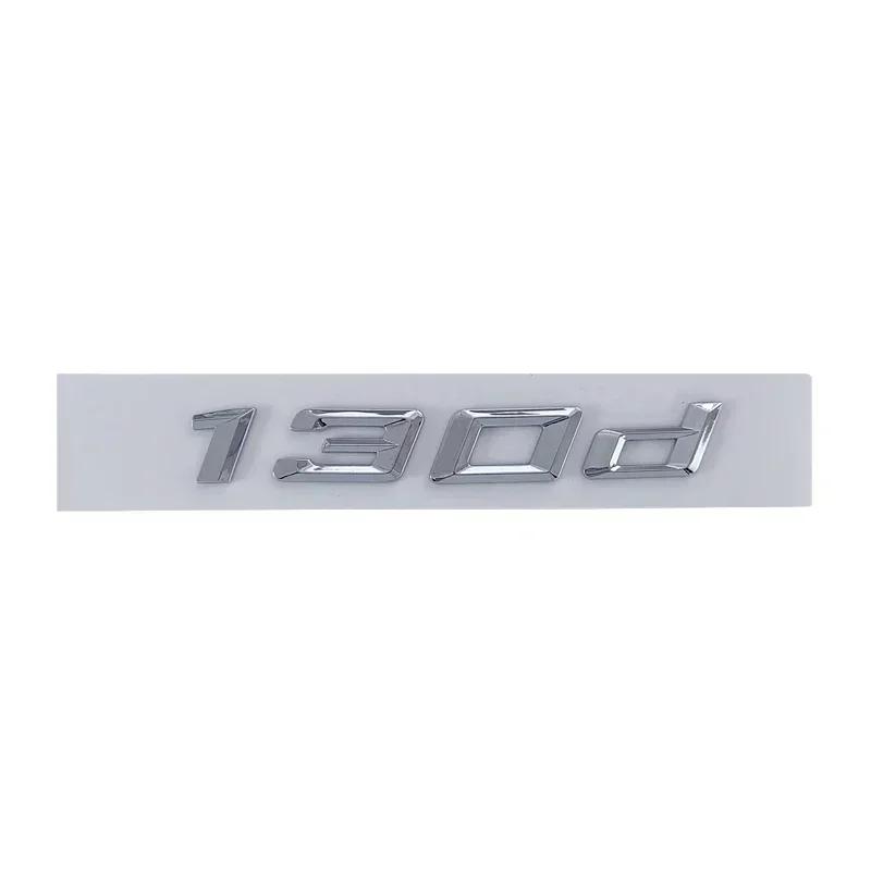 ABS 3D Car Rear Trunk Letter Badge Emblem Exterior for BMW 116d 118d 120d 125d 135d 218d 220d 240d Auto Modification Accessories
