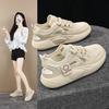 Woman's Breathable Hollow-out Sneakers Lightweight Casual Shoes Fashionable Open-toe Footwear Summer Daily Wear