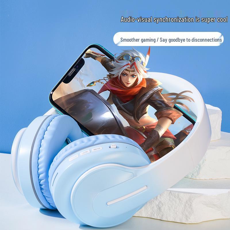 Gradient Color Wireless Stereo Gaming Headset