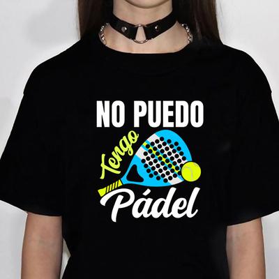 Padel T Shirt Women Comic Anime T-shirts Female Anime Comic Funny Clothes