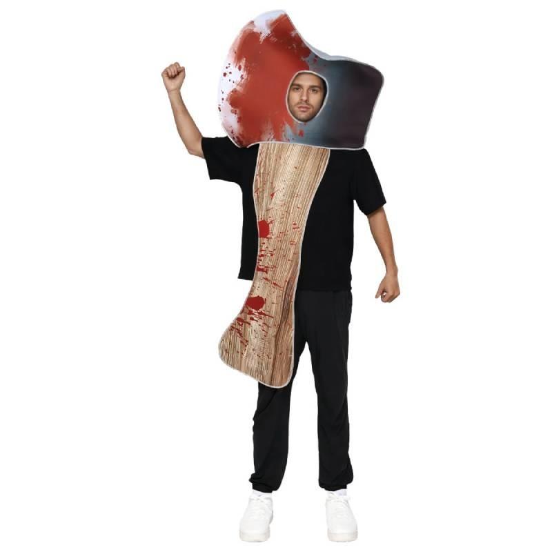 Bloody Cosplay Axe Humorous Costume Party Suitable For Halloween Party Dress Up