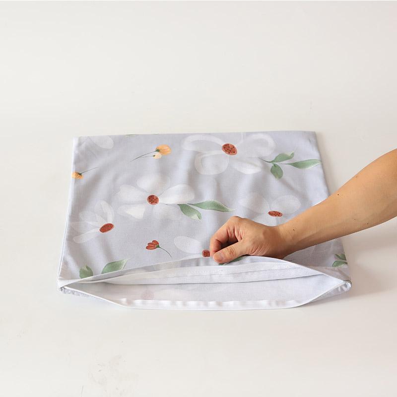Cotton Canvas Pillowcase, Printed Cushion Cover for Living Room Cotton Pillowcase Home Decor Bedroom Sofa Holiday Decorations