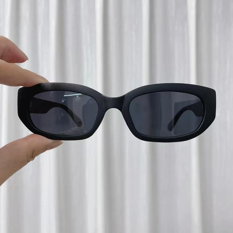 Ins 2025 New Fashion Polarized Sunglasses Women Letters High-end Small Square Sun Glasses Ladies Trendy Show Gafas De Sol UV400