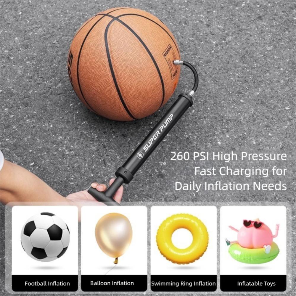 Multifunctional Bike Ball Air Pump High-Pressure Football Air Pump MTB Bicycle Pump  Outdoor Sports