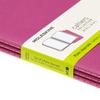 Moleskine Notebook Cahier Journal Set of Large Kinetic Pink CH018D17 3, Plain, Size,