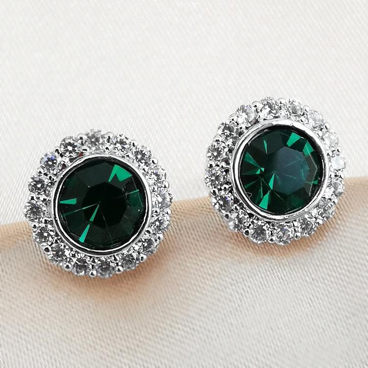 

Butterfly Korean Style Earrings: High-End Austrian Crystal & S925 Sterling Silver платиновый