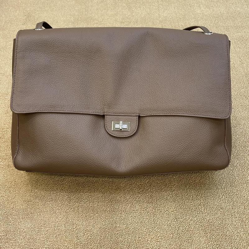 New Leather Women's Bag First Layer Cowhide Premium Messenger Bag Official Messenger Bag Simple and Versatile