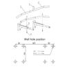 Wall Mounted Heavy Duty Chin Pull-ups Bar Gym Workout Training Fitness Pro Mount Indoor Sports Equipment Maximum 200KG