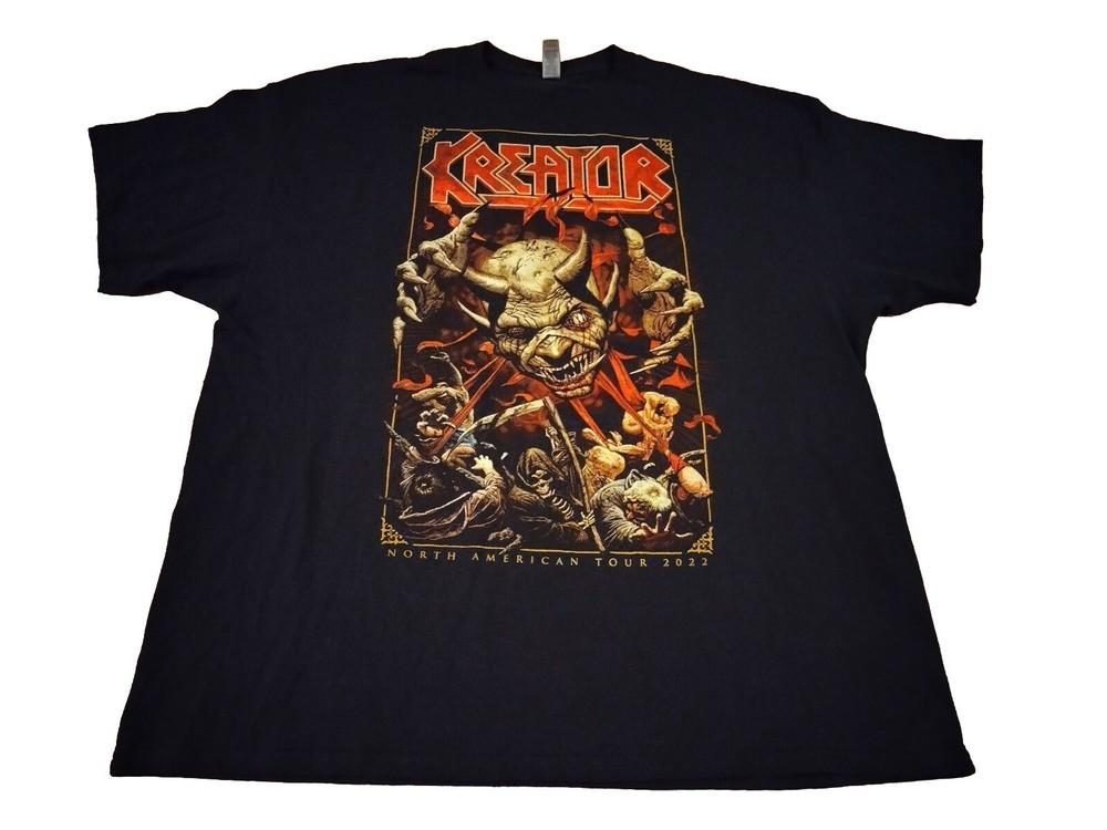 

Kreator North American Tour 2022 Cotton Unisex All Size S4XL Tshirt Unisex T-Shirt XL