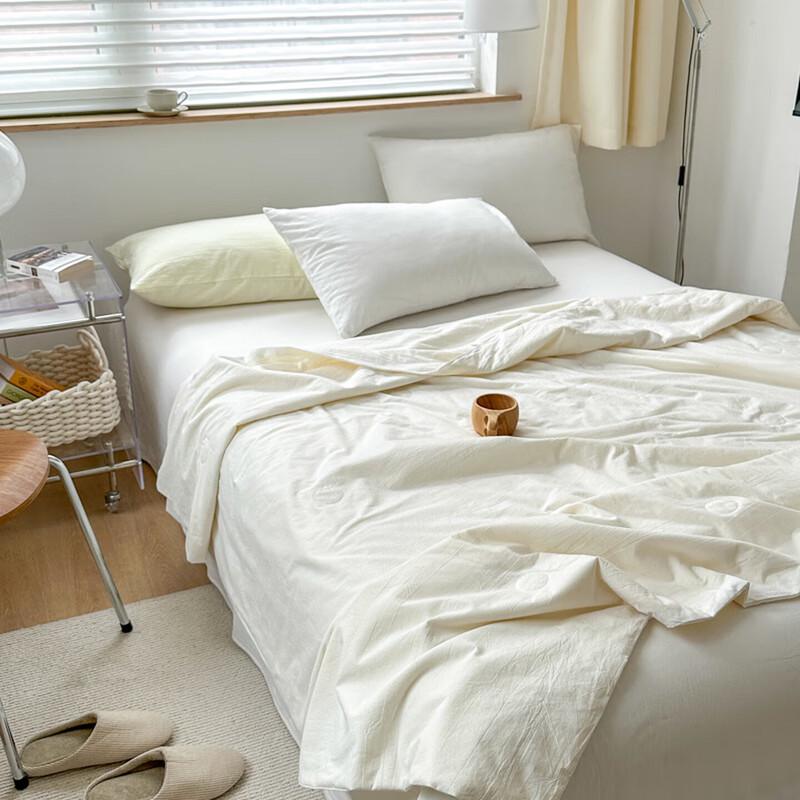 Tri-polar Washed Cotton Soy Fiber Summer Quilt