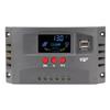 Solar Charge Controller MPPT Tracking Charging 12V 24V Automatic Adaptation LCD Solar Panel Regulator with 2 DC USB 50A