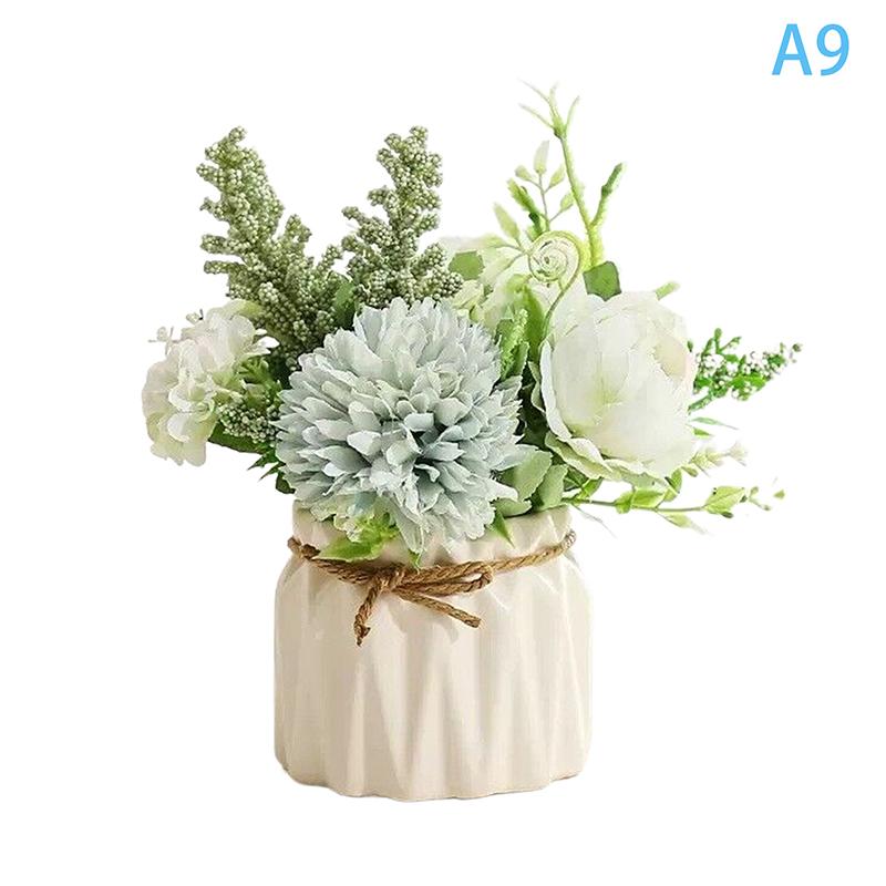 

Simulated Potted Plant Vibrant Artificial Rose Bonsai Fake Plant Home Decor Realistic Simulated Flowers Room Background Ornament