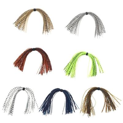 Fishing Skirt for Lures Silicone Jig Skirt Fishing Skirt Baits Jig Baits Skirts