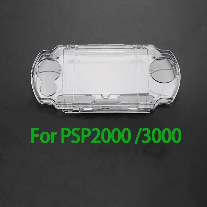 1PC Plastic Clear Crystal Hard Shell Case Cover For 3DS New 3DS XL LL For NDS Lite NDSL NDSi XL LL For PSP 2000 3000 PSV 1000