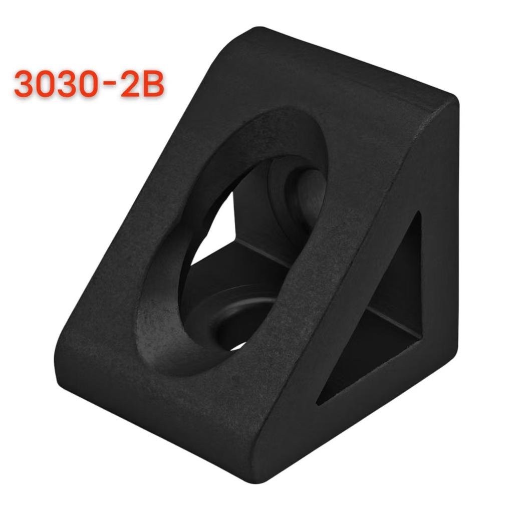 Aluminum Profile 90 Degree Block Triangle Connector Bracket For 2020 2040 3030 4040 4080 Series V-slot Aluminum Profile