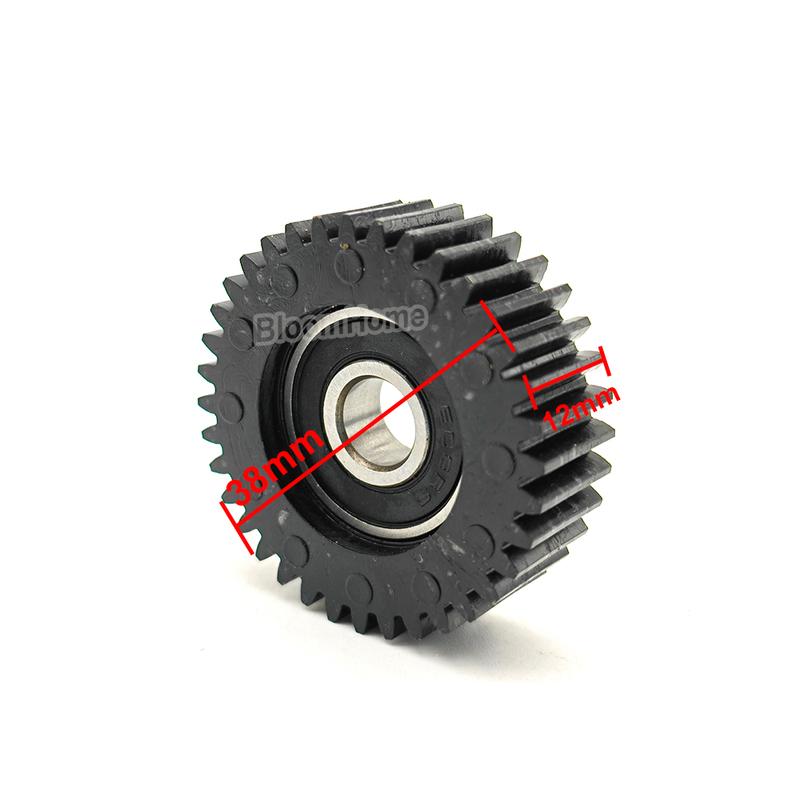 E-Bike Motor Zahnrad Kupplungssatz Nylonzahnrad mit 70mm Kupplung für Bafang Elektro 250W/350W Motor Teile 36T 38x12mm