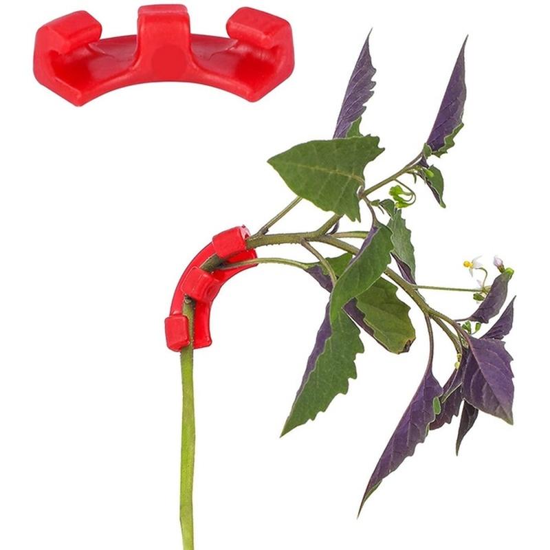 10/20/30PCS 90 Degree Plant Bender for Low Stress Training Plant Training Curved Plant Holder PETG