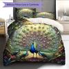 Cartoon Pattern Bedding Quilt Set Quilt Cover Pillowcase Home Decoration Birthday Gift (1 * Duvet Cover + 2 * Pillowcase, Without Core)