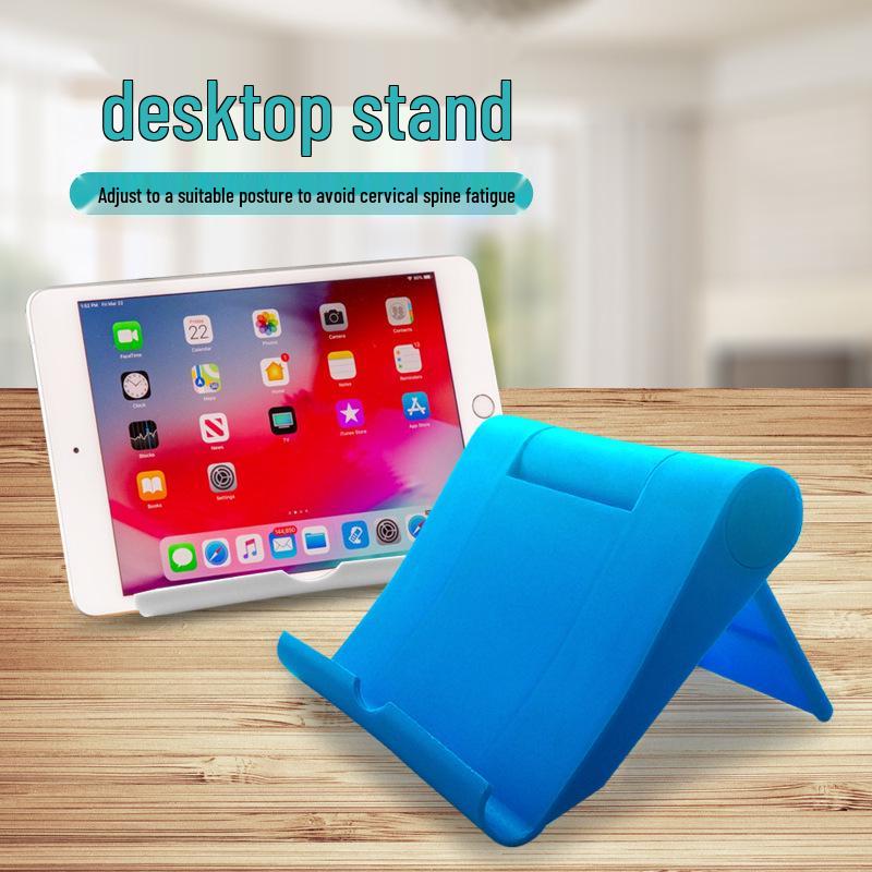 Universal Desktop Rotating Phone & Tablet Stand - Foldable Holder with Multi-Angle Adjustment