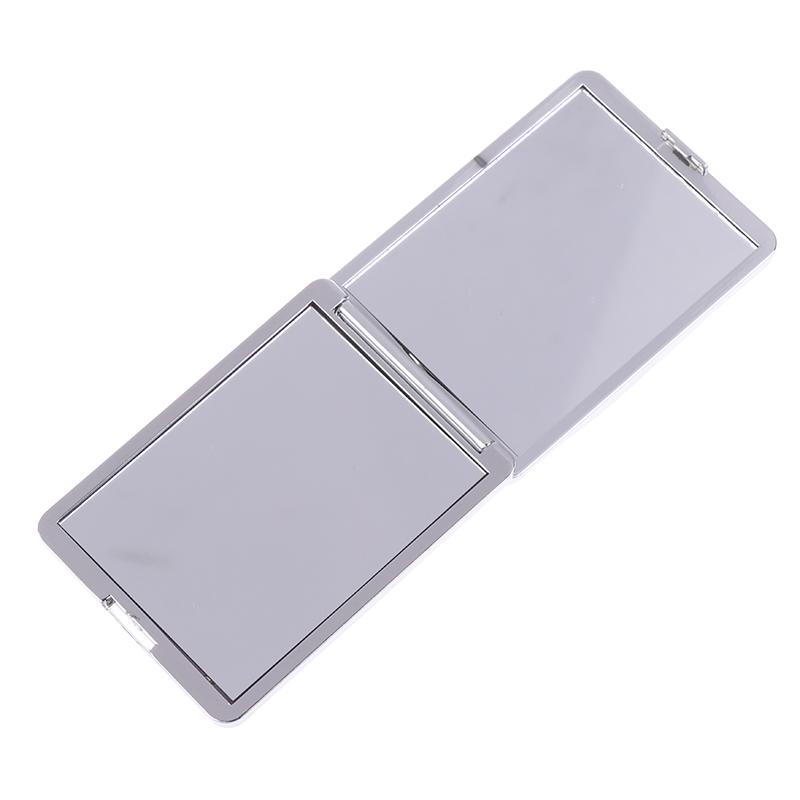 Zweiseitiger Kleiner Spiegel für Frauen Tragbar Faltbar Handheld Kann Stehen Mini Kosmetikspiegel Hochauflösender Spiegel Kosmetikwerkzeug