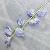 Sweet Artificial Flower Pea Wedding Hotel Restaurant Room Wall Decoration