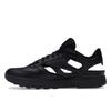 Reebok Maison Margiela X Classic Leather DQ Black Unisex Sneakers Footwear-White GY0244