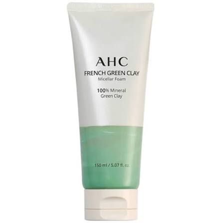 AHC French Green Clay Micellar Foam 150ml/5.07fl.oz.