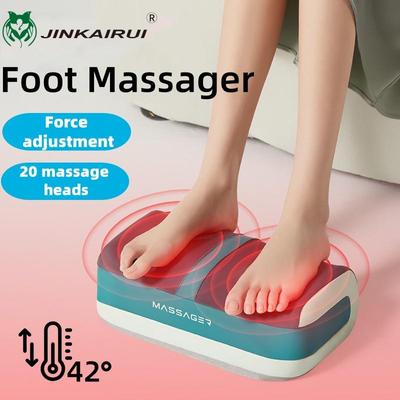 Massageador de pés, amassamento de pés, compressa quente, mini massageador de pés, massagem de panturrilhas, máquina de terapia de pés