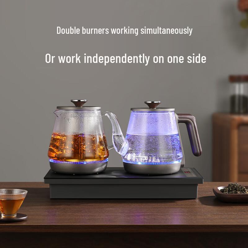 FUNORK Automatic Water Filling Electric Kettle & Tea Set CN Plug (adapter Included)