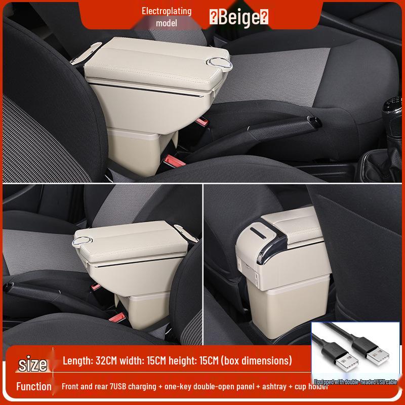 Honda CR-Z No-Drill Central Armrest Storage Box Accessory
