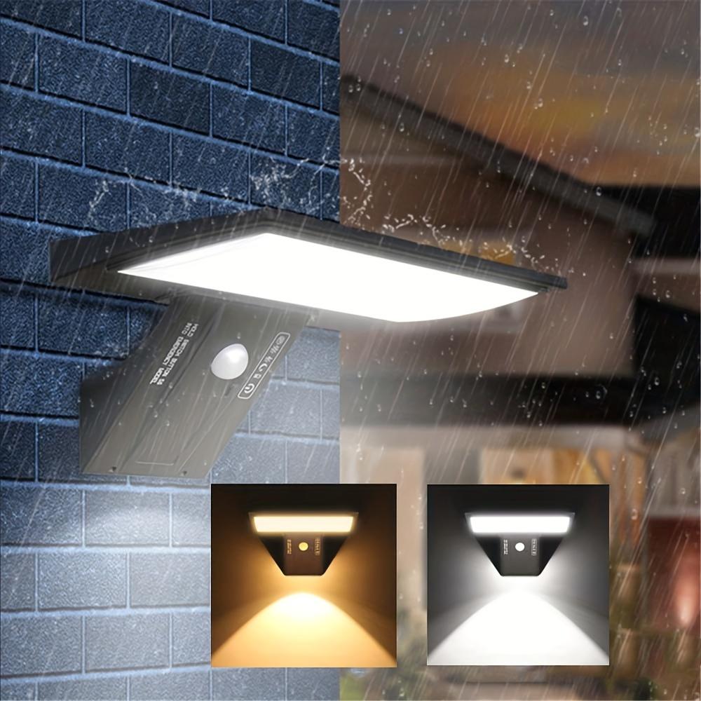 

Теплые супер яркие солнечные охранные светильники уличные фонари с датчиком движения 90 светодиодов настенный светильник для крыльца двора сада