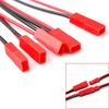GAOHOU New 5 Pairs 2-Pin JST Plug Connector Cable Wire Male + Female 100mm
