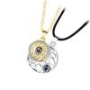 Magnetic Couple Necklace for Him Her Moon Sun Shape Matching Necklace Couple Necklace