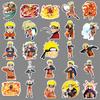 50 Vortex Naruto Graffiti Stickers Personalized Cartoon Japanese Cartoon Naruto Decorative Water Cup Skateboard Stickers