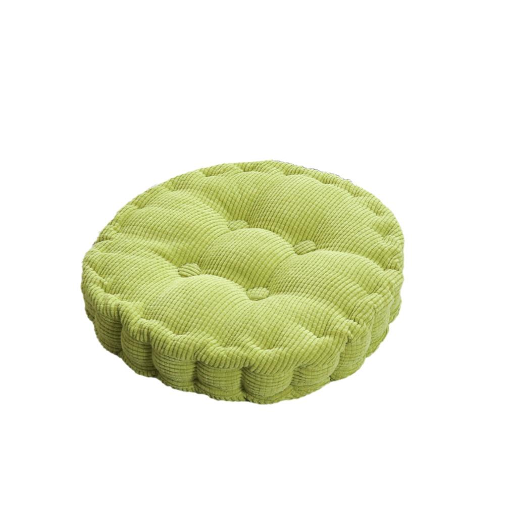 Solid Color Tufted Seat Cushion Thickened Sofa Cushion Durable Chair Mat  Office