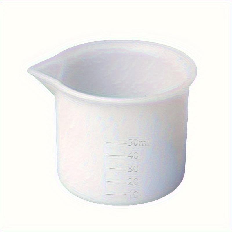 4pcs/set 50ml 100ml Silicone Measuring Cup Transparent with Scale Food-Grade Separating Cups DIY Cake Epoxy Resin Jewelry Making Tools