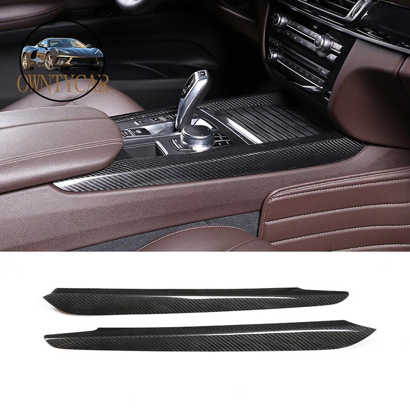 

Central Control Trim Strip For BMW X5 F15 X6 F16 2014-2018 Real Carbon Fiber Car Interior Modification Car Accessories