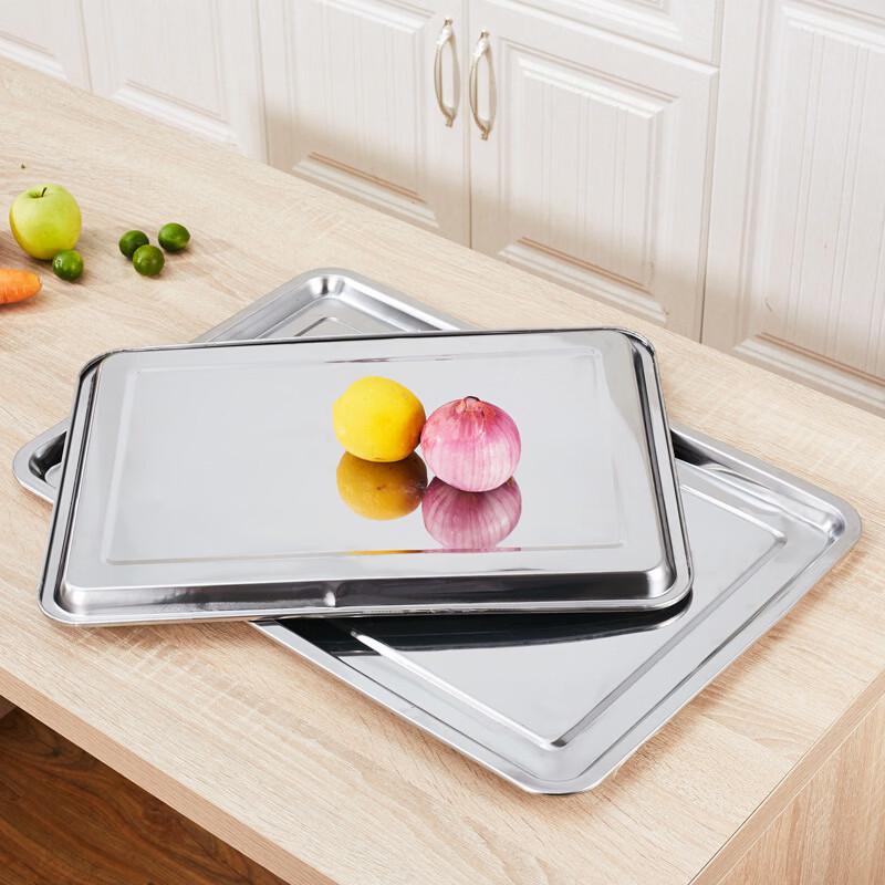Stainless Steel Multi-purpose Rectangular Tray