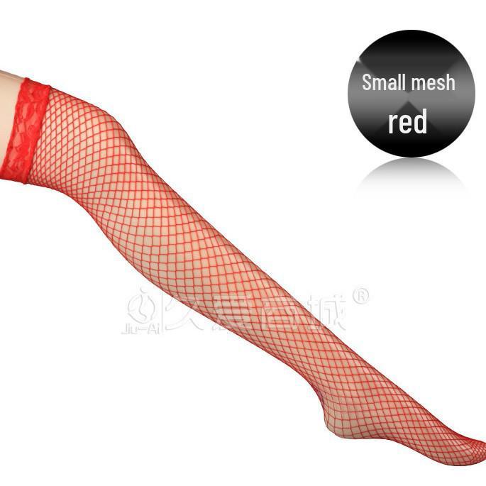 Yixiangman Women's Sexy Lace Fishnet Stockings and Knee-High Socks Bodysuit - Black