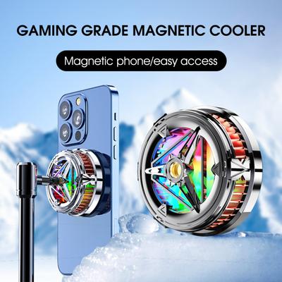 Cooling Fan Low Noise Heat Dissipation Portable Game Console Host Cooling Fan for Smartphone