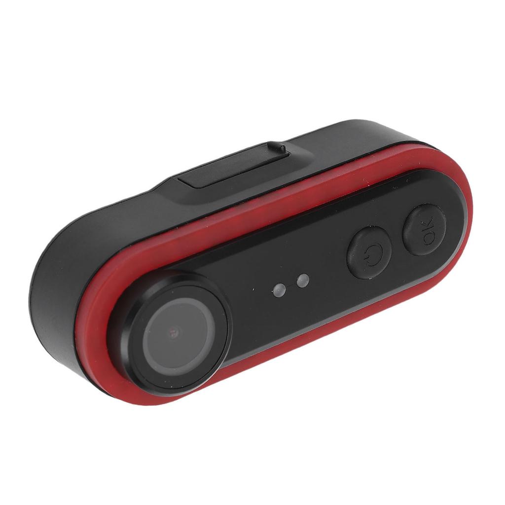 Sykkelkamera 1080P 150 graders vidvinkel IPX6 vanntett oppladbart sykkel bakkamera med baklys APP