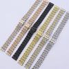 10mm 12mm 14mm 16mm Cinturino in Acciaio Inossidabile Cinturino per Orologio Donna Argento Oro Nero Oro Rosa Bracciale adatto per qualsiasi