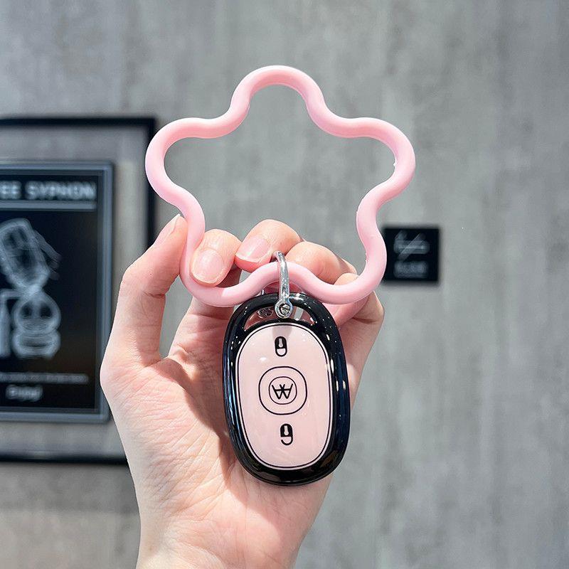 Aima Electric Scooter Key Cover - Metaverse Bubble Luna 2024 Remote Control Buckle for Female