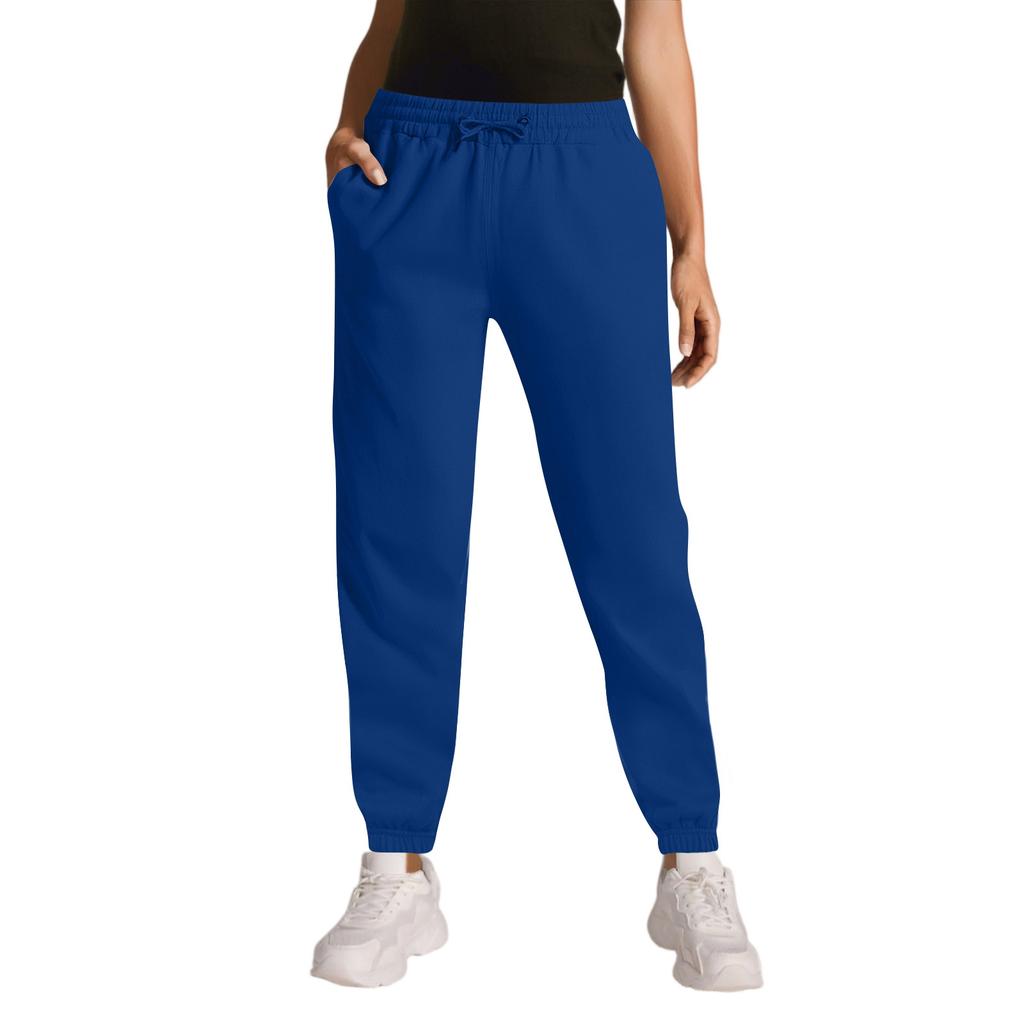 Cargo Sweatpants For Women Sport Solid Color Drawstring Pocket Casual Sweatpants Pants