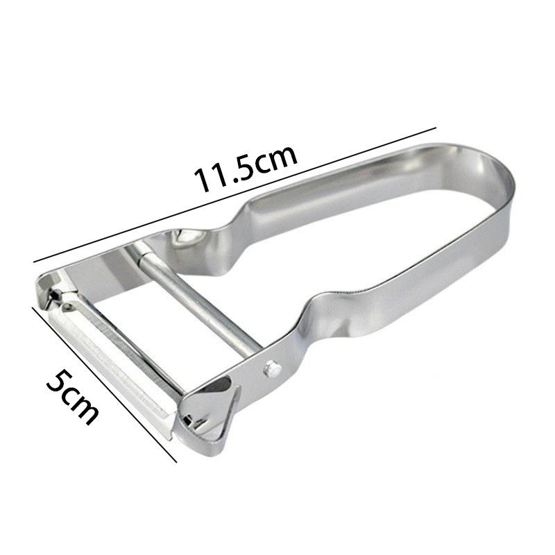 Edelstahl Schäler Küche Gemüse Obstschäler Kartoffelschäler Karottenschäler Multifunktions-Obst- und Gemüseschäler