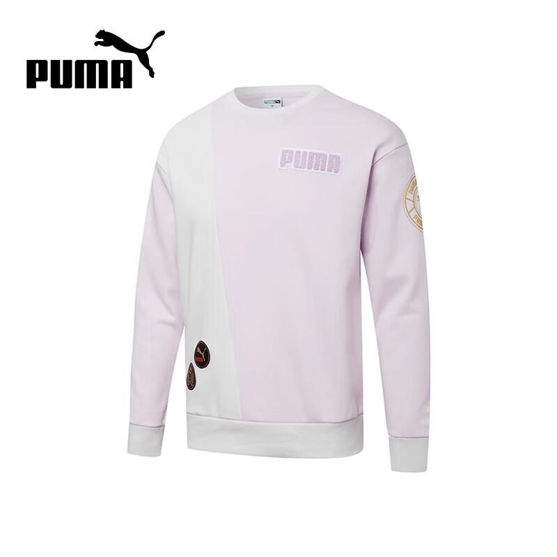 PUMA Unisex MIX BADGE Crewneck Sweatshirt XL