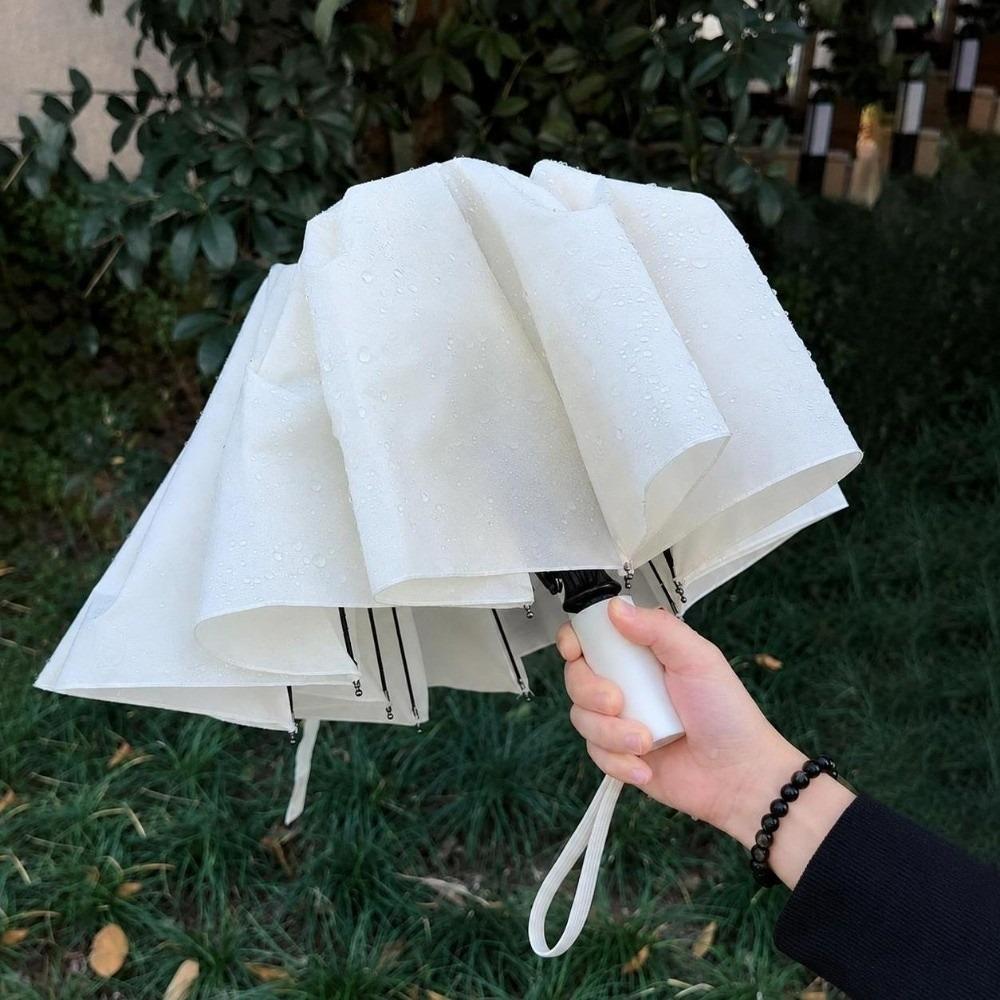 Thickened Construction Automatic Umbrella Windproof Rain Umbrella Automatic Rain Umbrella  Women